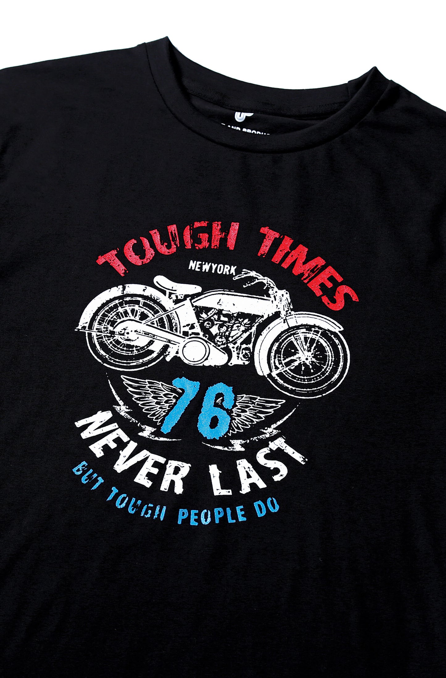 Tough Times Never Last 100% Combed Cotton Graphic T-shirt