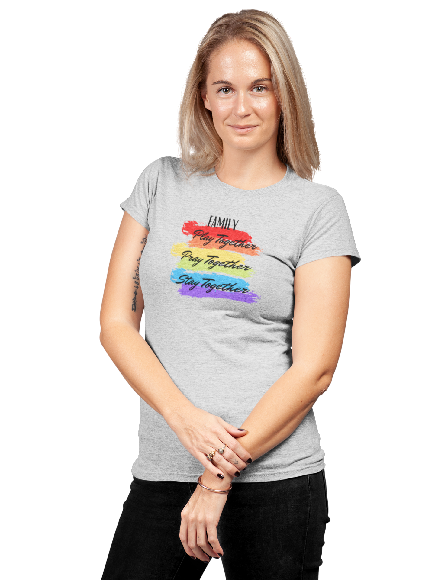 Women Graphic T-shirt-Peace & Products