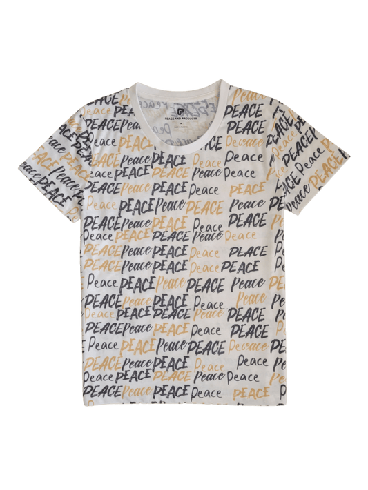 Peace All Over-Print T-Shirt