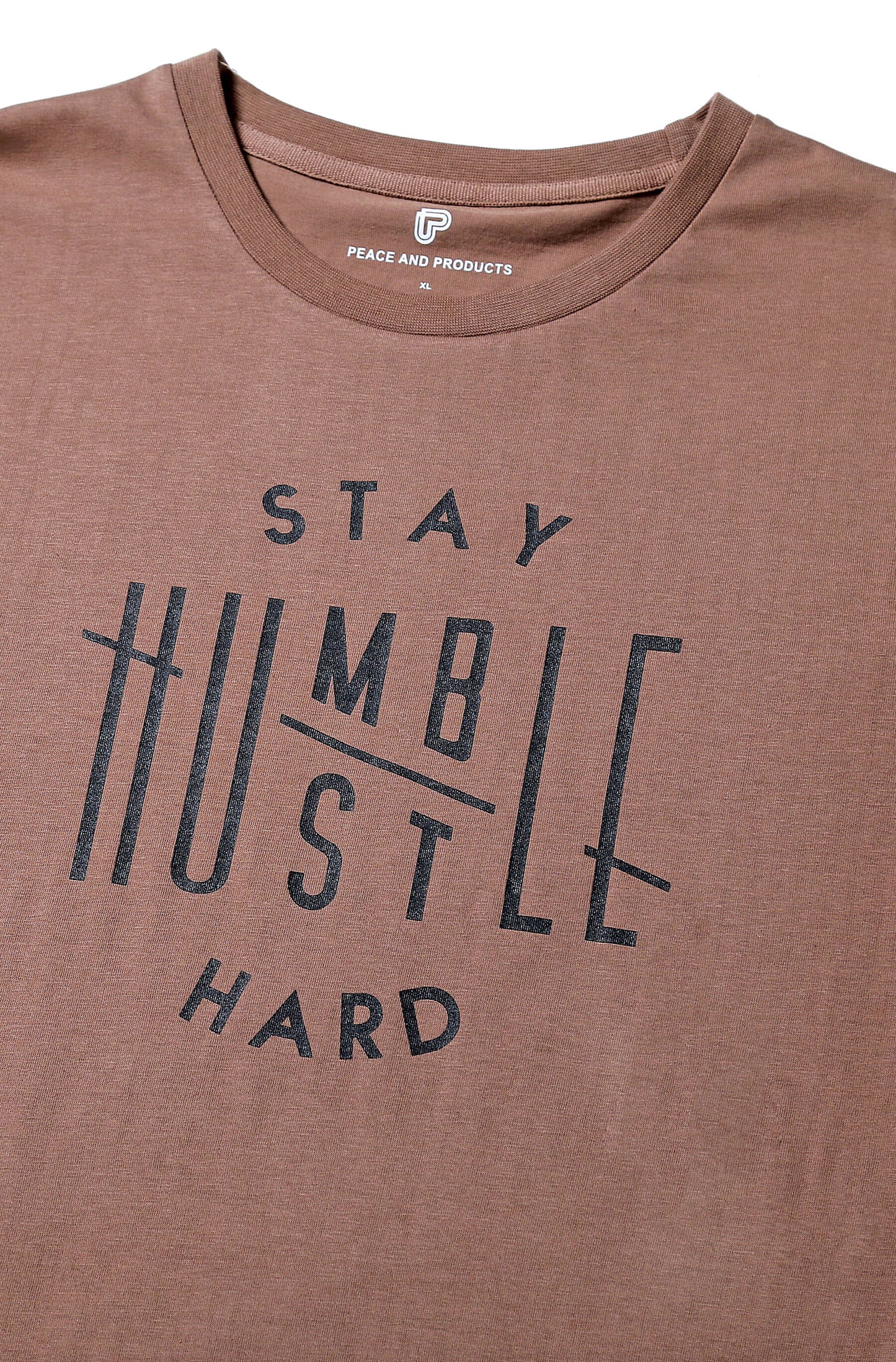 Stay Humble Hustle Hard 100% Combed Cotton Graphic T-shirt