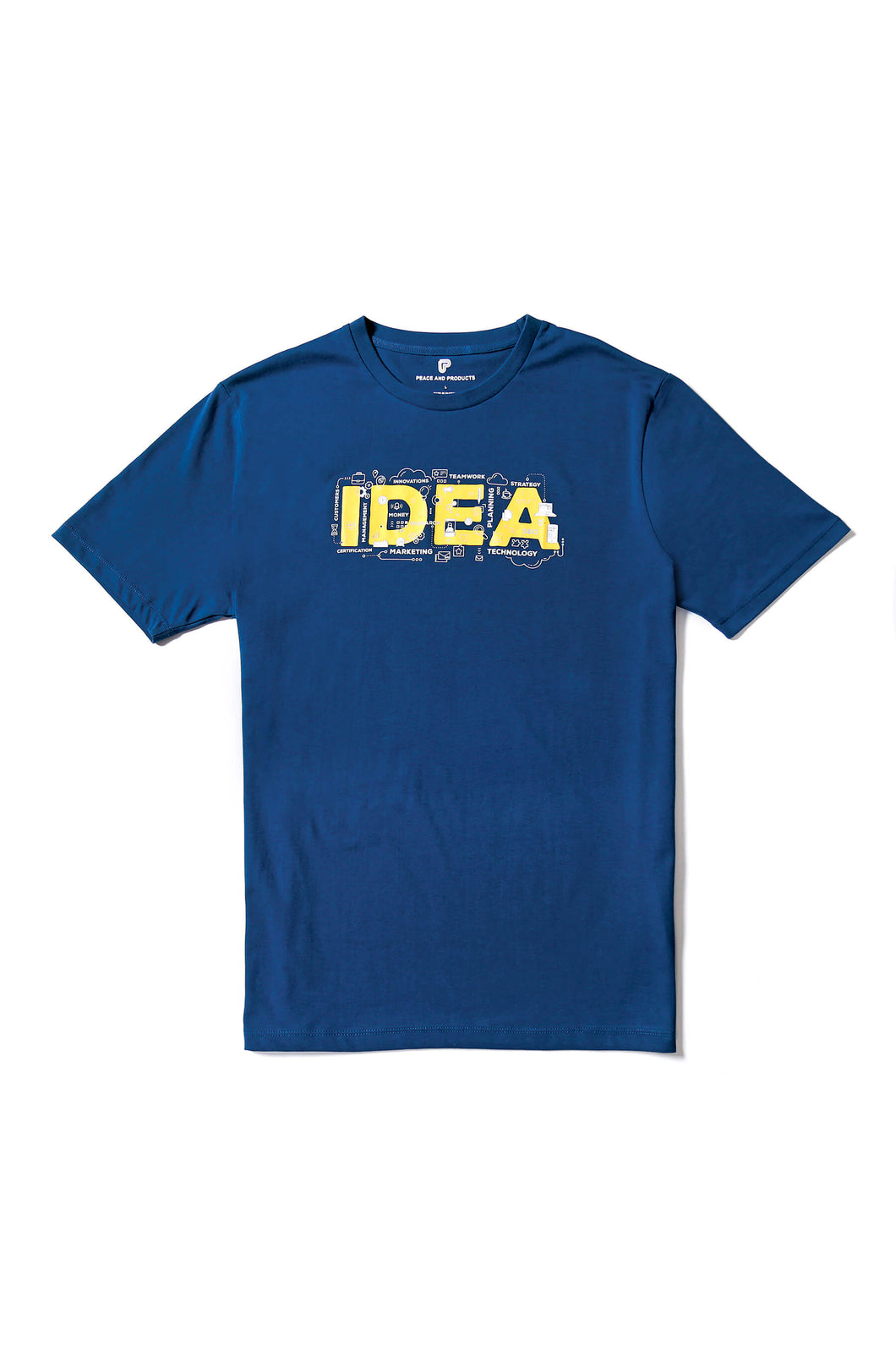 Idea 100% Combed Cotton Graphic T-shirt