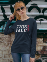 Load image into Gallery viewer, Women Long Sleeve Graphic Tee-Peace &amp; Products
