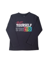 Load image into Gallery viewer, Combed Cotton Long Sleeve Graphic T-shirt

