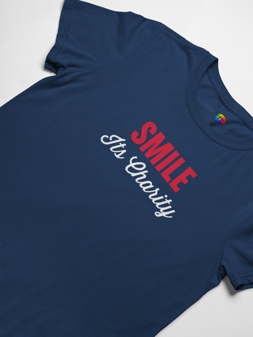 Girls Smile Graphic T-Shirt-Peace & Products