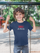 Load image into Gallery viewer, Boys Smile Graphic T-Shirt-Peace &amp; Products
